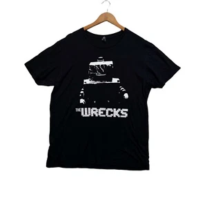 T-Shirt The Wrecks Band schwarz Robot Punk SELTEN Have A Nice Day Herren L - Bild 1 von 2