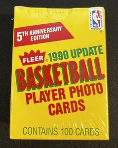 1990-91 FLEER NBA UPDATE COMPLETE SET FACTORY SEALED GARY PAYTON RC - Picture 1 of 2
