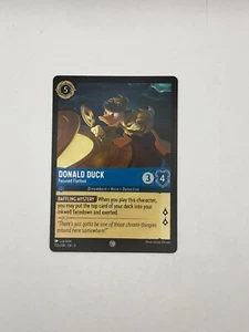 Disney Lorcana Shimmering Skies Donald Duck 155/204 Focused Flatfoot Non-Foil - Picture 1 of 2