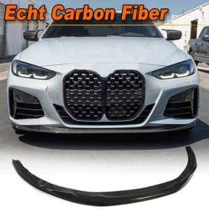 Alerón de parachoques delantero de carbono para BMW G22 G23 G26 M-Sport M440i - Imagen 1 de 12