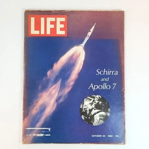 Life Magazine October 25 1968 Schirra and Apollo 7 - Vintage Advertising - Bild 1 von 13