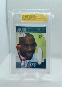 2002 Sage Amare Stoudemire Silver COA Autographed PATCH Beckett Limited NP (PSA) - Picture 1 of 3
