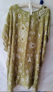 Strandumhang/Poncho von Gina Benotti, grün, Neu! - Bild 1 von 2
