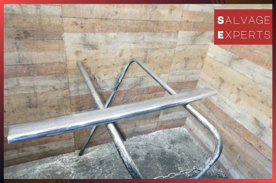 Parachoques trasero Jaguar XJS 1988-1991 centro hoja cromada excelente fabricante de equipos originales Foto 1 de 4