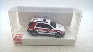 Busch 48516 Mercedes ML 430 M-Class blanco rojo urgencias Bludenz Austria embalaje original (32) - Imagen 1 de 4