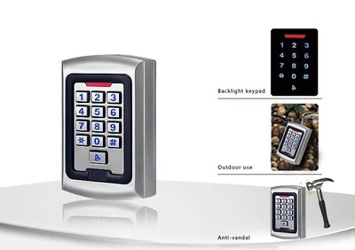 US Automático Sentry 300 COMPATIBLE 12V Metal RFID Teclado con Cable Impermeable Foto 1 de 2