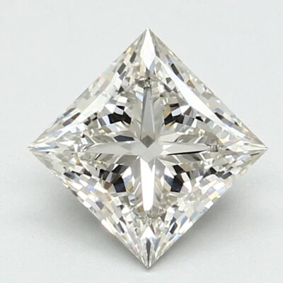 1.50 CT Princess Cut Lab Grown CVD Diamond For Engagement Ring - IGI Certified - Image 1 of 4