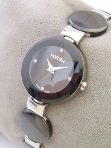 ROAMER WATCH WOMENS CERALINE DREAMLINE CERAMIC 686836 41 59 60 SWISS GENUINE - Picture 1 of 9