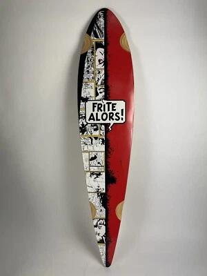 Frite Alors! Monopatín Pintail 8ply Arce Top Mount Downhill 8,75 X 39,625" C1 Foto 1 de 4
