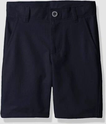 $70 Nautica Niños Niños Azul Frente Plano Tiro Medio Uniforme Causal Pantalones Cortos Talla 10 Foto 1 de 2