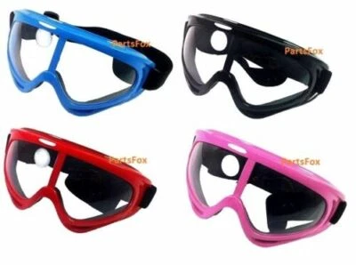 Niño Niño Niña Juvenil Casco Gafas Antiniebla ATV Deportes Carreras Negro Azul Rojo Rosa Foto 1 de 3