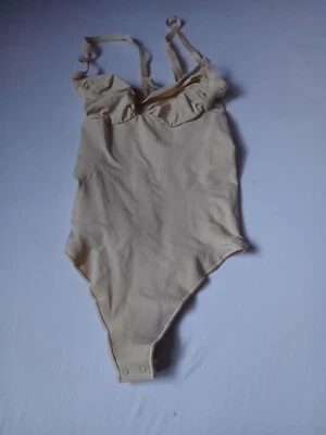 Body Skims Esculpido Sin Costuras Una Pieza Tanga Para Mujer 2XL Arcilla BD-THG-3369 G90 Foto 1 de 3