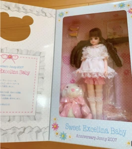Takara Tomy Jenny Collection Anniversary Jenny 2007 Sweet Excelina Baby B Rosa - Foto 1 di 7
