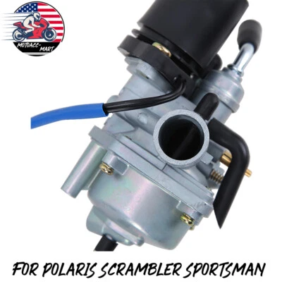 Carburador estrangulador eléctrico carburador para Polaris Scrambler 50 90 Sportsman Arctic Cat Foto 1 de 4