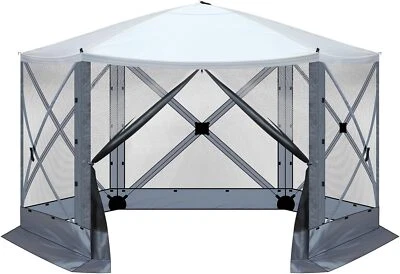 Bolsa de transporte mosquitera toldo gazebo carpa pantalla emergente instantánea 12x12 pies Foto 1 de 4