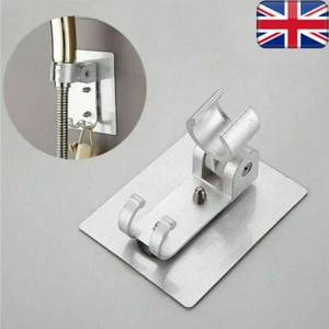 Adjustable Shower Head Holder Bracket Stand Self Adhesive Wall Mount Heavy/Duty - Picture 1 of 13