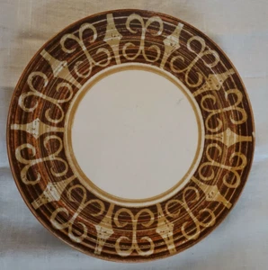 VINTAGE ROYAL IRONSTONE BARCELONA DINNER PLATE 10" MCM 1960s - Picture 1 of 6