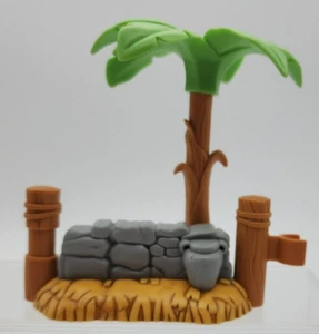 Fisher Price Little People Nativity Palm Tree Stone Wall Replacement 2005 - Picture 1 of 5