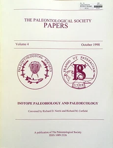 Isotope Paleobiology & Paleoecology (Paleontological Society Papers, V04, 1995) - Picture 1 of 4