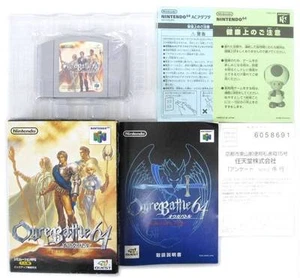 SCATOLA NINTENDO ORGRE BATTLE 64 PERSON OF LORDLY CALIBRO -4 - Foto 1 di 2