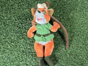 VINTAGE 1980's Disney Store Robin Hood Plush 17'' COMPLETE *FREE SHIPPING* - Picture 1 of 4
