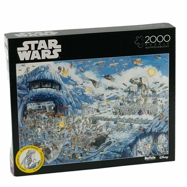 Buffalo Games 2103 Star Wars Quest Inside: Battle of Hoth Jigsaw Puzzle - 2000 Piece