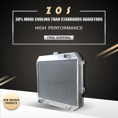 Radiador de 3 filas para Dodge Challenger Charger Plymouth 383-440 68-74 bloque grande 26" Foto 1 de 4