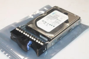 DISQUE DUR IBM 2Tb 7.2K 6Gbps SAS 3.5" + RACK pour SERVEUR .ref: 42D0768 49Y1890 - Photo 1/7