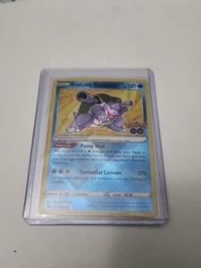 Pokemon TCG Pokemon GO Radiant Blastoise #18 - Picture 1 of 2