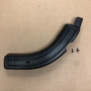 Cubierta de bisagra de asiento de banco OEM conductor izquierdo 1987-1991 con tornillos F150 F250 F350 - Imagen 1 de 18
