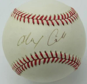 Alex Cole Indians/Red Sox/Twins  Signed/Autographed OAL Baseball 163015 - Picture 1 of 1