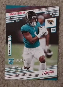 2021 Chronicles Travis Etienne Jr. Red Xtra Points Prestige Rookie RC #086/199 - Picture 1 of 4