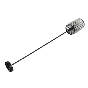 Crystal Pendant Light Matte Black Hanging Lighting Crystal Chandelier Hardwired - Picture 1 of 12