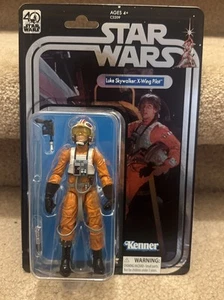 Luke Skywalker: X-Wing Pilot Foil Star Wars 40° Anniversario Raro Raro - Foto 1 di 4