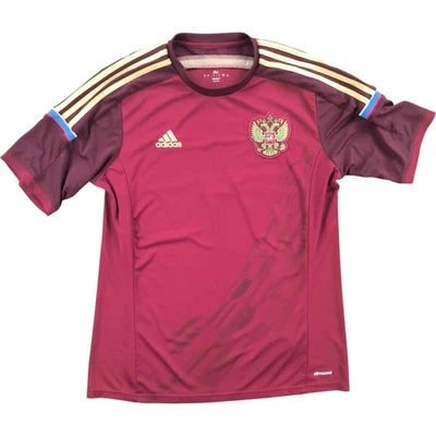 Russia 2014-15 Adidas home football jersey shirt size L - Image 1 of 4