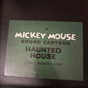 Disney Catalog Mickey Mouse Cartoon Haunted House 7 Pin Box Set Le 3000 - Picture 1 of 4