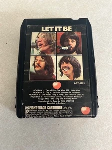 8 track - Beatles - Let It Be (serviced & playtested) - Picture 1 of 4