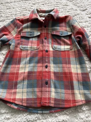 Crewcuts Boys Red Plaid Flannel Size 8y - Image 1 of 2