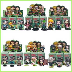 Demon Slayer Blind Box Figur Tanjiro & Nezuko Anime PVC Cartoon Modell Sammlung - Bild 1 von 36