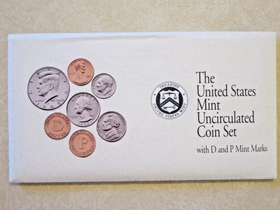 1992 US Mint Uncirculated coin set OGP - Image 1 of 3