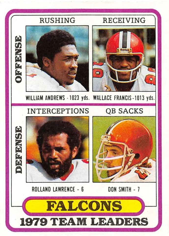 1980 Topps NFL Football Trading Cards SET BREAK #1 Pick From List 401-528 - Image 1 of 1