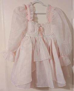 Selkie The Blush Party Ever After Dress NEW NWT Sz Small Pink Coquette Ballerina - Picture 1 of 7