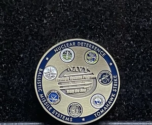 Navy Strategic Systems Programme Nuclear Ballistic GCHQ Challenge Coin - Bild 1 von 5