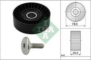 V-Ribbed Belt Deflection/Guide Pulley Fits Lancia Peugeot INA 532043910 - Picture 1 of 5
