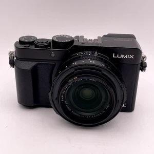 Panasonic Lumix DMC-LX100 12.8MP Digital Camera – Black – Lens Cover Missing - Picture 1 of 8