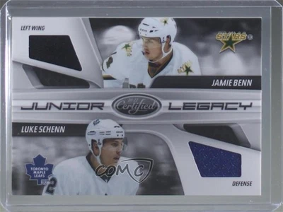 2010-11 Certified Signatures /5 Jamie Benn Luke Schenn #4 Auto - Image 1 of 2