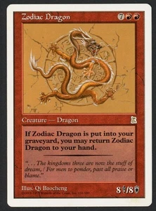 ***English Zodiac Dragon*** MTG Portal 3 Kingdoms Magic Kid Icarus - Bild 1 von 2