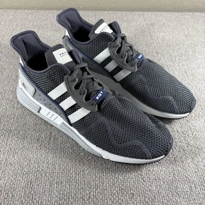 Adidas EQT Cojín ADV Zapatos Para Hombres Talla 13 Negro Gris Tenis para Correr DA9533 Foto 1 de 4