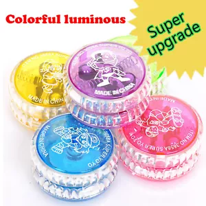 1PC Light Up Yo Yo Fun Classic Toy Bright LED Glowing Random Color - Picture 1 of 11