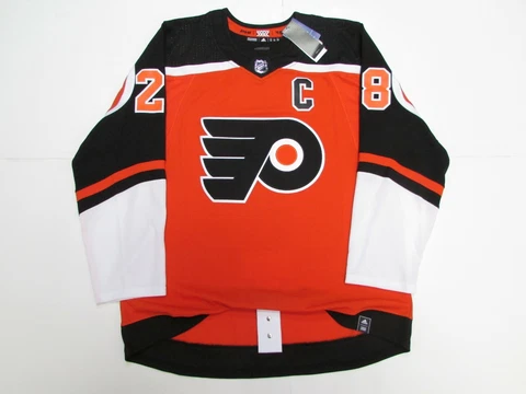 CLAUDE GIROUX PHILADELPHIA FLYERS AUTHENTIC ADIDAS REVERSE RETRO HOCKEY JERSEY Cover